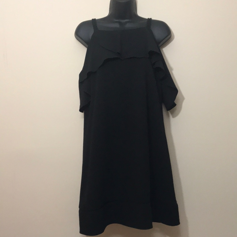 Midi black dress